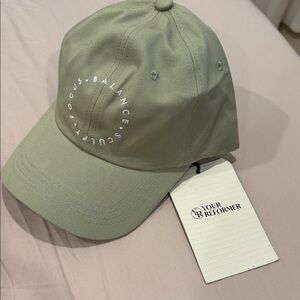 NWT Sage “Balance, Sculpt, Focus” YR Pilates Cap / Hat